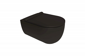 Купить bien vokha mdka052n1vp0b7000 унитаз подвесной безободковый c сиденьем микролифт slim,черный матовый в интернет-магазине santehplatinum.ru