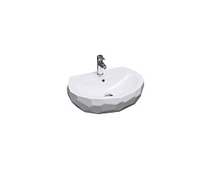 Купить bewash bekinger 60 87601101 раковина на столешницу с отверстием под смеситель белый глянец в интернет-магазине santehplatinum.ru beWash Bekinger 60 87601101 Раковина на столешницу с отверстием под смеситель белый глянец