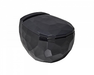 beWash Bekinger 87303206 Унитаз подвесной с сиденьем микролифт ,черный глянец