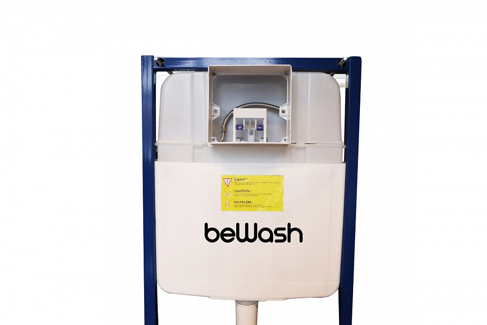 beWash  Комплект Инсталляции BW74 для подвесного унитаза с кнопкой смыва 500RZVP0300PK0000001