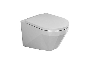 Bien MOLY MLKA052N1VP1W3000 Унитаз подвесной безободковый с биде с сиденьем микролифт, цвет белый