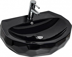 Купить bewash bekinger 60 87601106 раковина на столешницу с отверстием под смеситель, черный глянец в интернет-магазине santehplatinum.ru beWash Bekinger 60 87601106 Раковина на столешницу с отверстием под смеситель, черный глянец