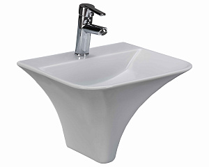 Купить bewash ladoga 46 54461101 раковина моноблок с отверстием под смеситель,белый глянец в интернет-магазине santehplatinum.ru beWash Ladoga 46 54461101 Раковина моноблок с отверстием под смеситель,белый глянец